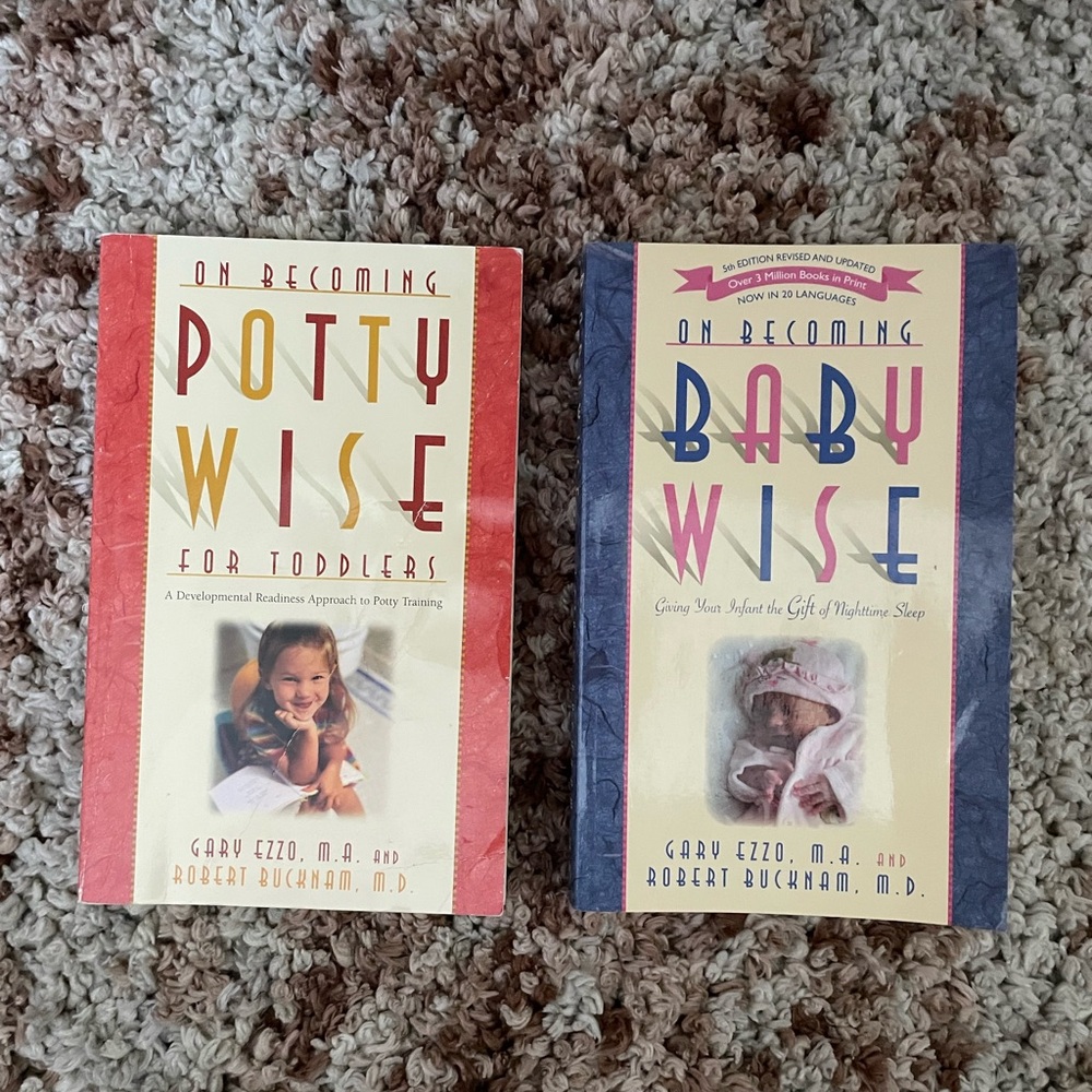 On Becoming Potty Wise and Baby Wise Books